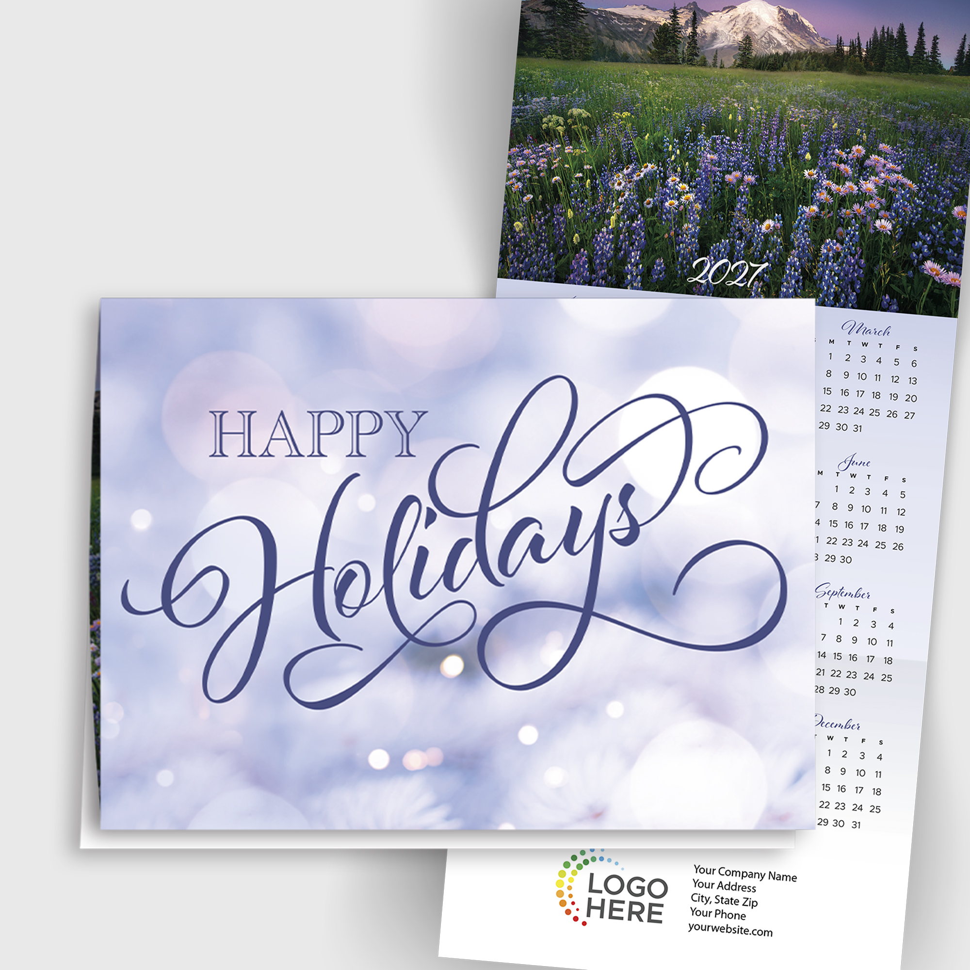 Mountain Premium Calendar Card C3471U-AAA